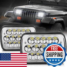 Auto Dynasty H6054 LED Headlight assembly 7x6 5x7 Headlamp Hi/Low Sealed Beam Co