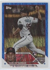 2023 Topps Update Blue Foil 937/999 Carlos Vargas #US67 3r1