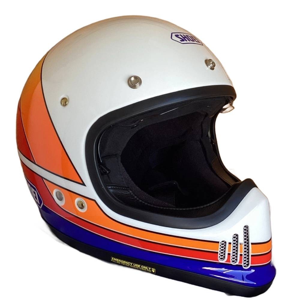 Shoei EX-Zero Equation TC2 Full Face Off Road Motorcycle Motorbike Small