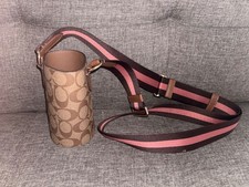 Coach CF220 Water Bottle Crossbody In Signatu...