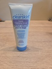 VINTAGE 2003 Avon Clearskin Facial Cleansing Scrub Antibacterial 2.5 fl.