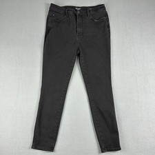 Judy Blue Jeans Womens 15/32 Mid Rise Black Slim Fit Stretch Style JB88757