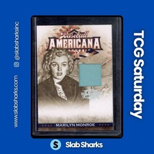 2008 DONRUSS THREADS MARILYN MONROE BASEBALL AMERICANA MATERIALS PATCH /500