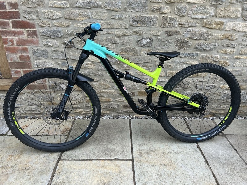 Polygon Sisku T7 29er Full Suspension Mountain Bike Size Large Fully Serviced