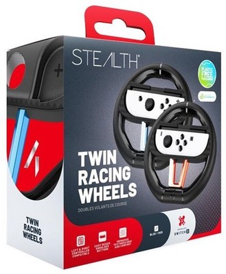 Twin Racing Wheels/Lenkrad (Doppelpack) (Nintendo Switch 2) (Neuware)
