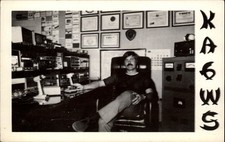 QSL KA6WS 1974 Seattle Washington  Bill Spencer Photo radio US Navair FAC