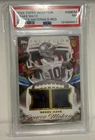 2024 Topps Inception - Source Materials Drake Maye #SM-DM red /75 PSA 7