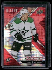 2024-25 Upper Deck Allure #101 Logan Stankoven Red Rainbow