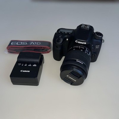 Canon EOS 70D Digitale Spiegelreflexkamera mit EFS 18-55mm Objektiv getestet ...