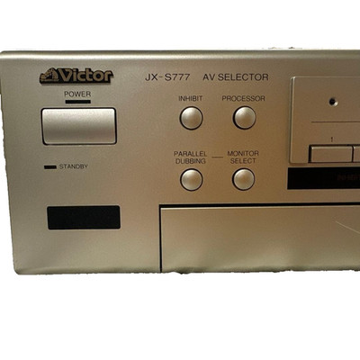 Victor JX-S777 AV Selector Audio Video Switch Box getestet Japan
