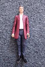 DOCTOR WHO TWELFTH 12TH DOCTOR Action Figure 5.5 - Red velvet coat VGC