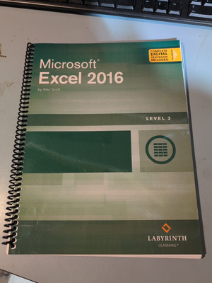 Microsoft Excel 2016 Level 3 Alex Scott