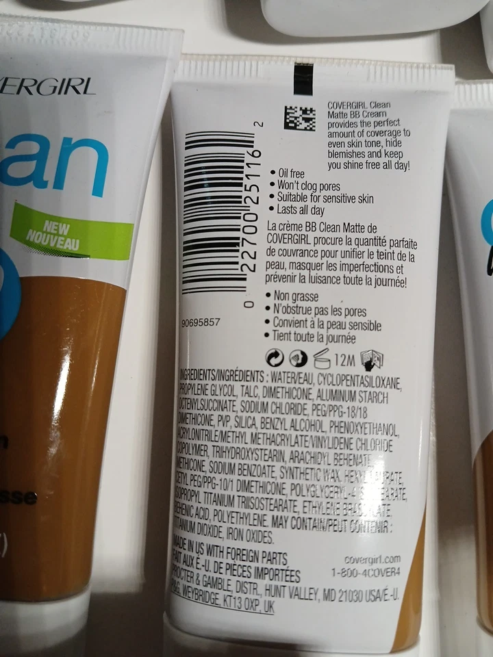 Covergirl CleanMatte Liquid Foundation 560 Deep Force BBCream For Oily Skin 2set - Image 4 of 4