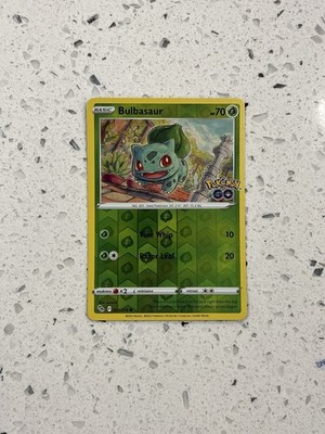 Bulbasaur  - Reverse Holo - 1/78 Pokémon GO - Pokémon TCG