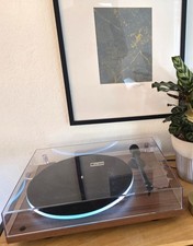 Pro-Ject T1 SB Phono Turntable - Walnut / Ortofon Stylus 10  Holiday Price Drop