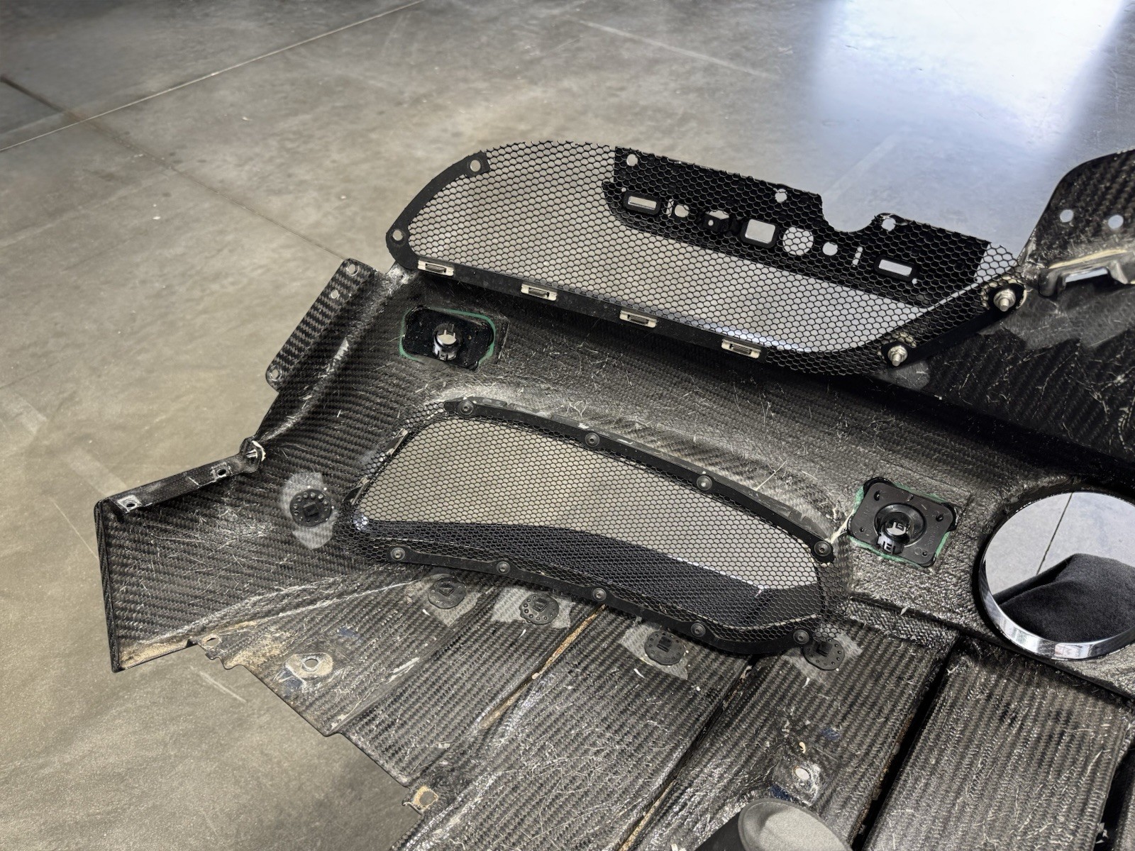 Maserati MC20 Rear Diffuser Carbon Fiber OEM