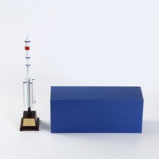 1:200 CZ-7 Long March 7 Rocket Model Simulation Alloy Space Model Ornaments