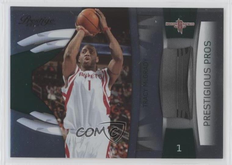 2009-10 Panini Prestige Prestigious Pros Green 129/500 Tracy McGrady #22 HOF 0q0