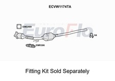 Catalytic Converter Cat Emissions Fits Audi Q3 VW Tiguan EuroFlo ECVW1174TA