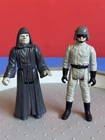 1984 Vintage Kenner Star Wars Scout Walker At St Driver & Emperor Figure Lot