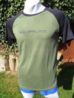 Korum Dri Active Short Sleeve Shirt M Carp Match Fishing Clothes