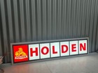 HOLDEN DEALERSHIP GMH LIGHT UP PREMIUM FLAT HANGING SIGN LIGHT LED BATHURST
