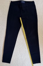 Old Navy Pixie Women s Stretch Mid-Rise Pants Navy Blue 2R EUC
