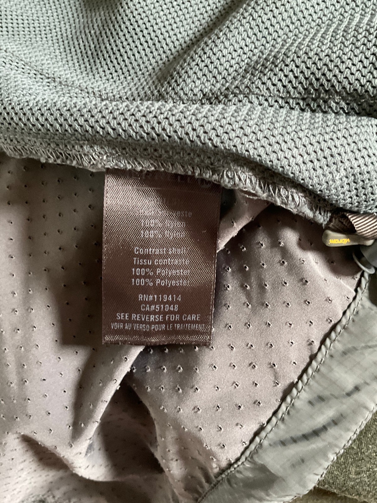 Merrell Lightweight Packable Windbreaker Gray Nyl… - image 6