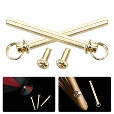 10Sets Handheld Fan Shaft Rivet and Nut Replacement Kit Sturdy Metal Fasteners