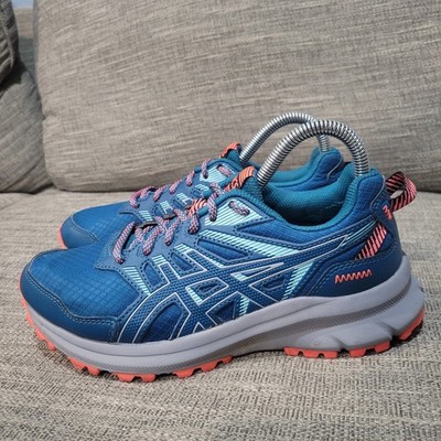 ASICS Trail Scout 2 Blue/Orange Women's Size 7 1012B039