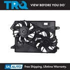 TRQ Dual Radiator & Condenser Fan Assembly for 2009-2023 Chrysler 300