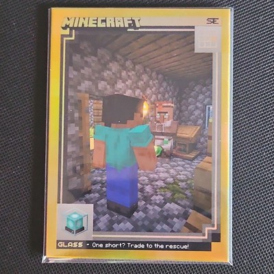 Panini 2025 Minecraft Special Edition Crafting Chronicles #78 Glass 12/50