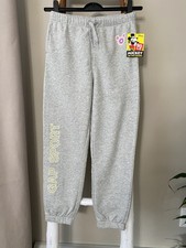 Gap Kids Disney Mickey Mouse Graphic Joggers Size XL 12 Grey Cotton Girls