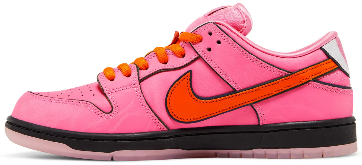 Nike SB Dunk Low The Powerpuff Girls Blossom Style # FD2631-600
