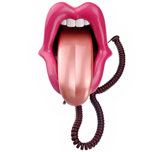 -5056 Tongue Style Novelty Telephone with Phone Cable (Random Color) - Picture 7 of 12