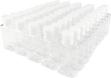 Empty Hand Sanitizer Travel Size Bottles, 2oz, 100 Pack, Plastic Clear