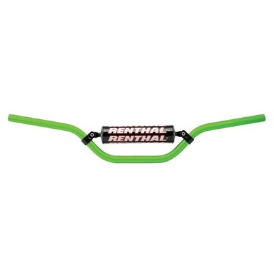 タケガワ　RENTHAL　ハンドルセット Renthal 784-03-GN-03 Aluminum 7/8 Handlebar Green For Kawasaki