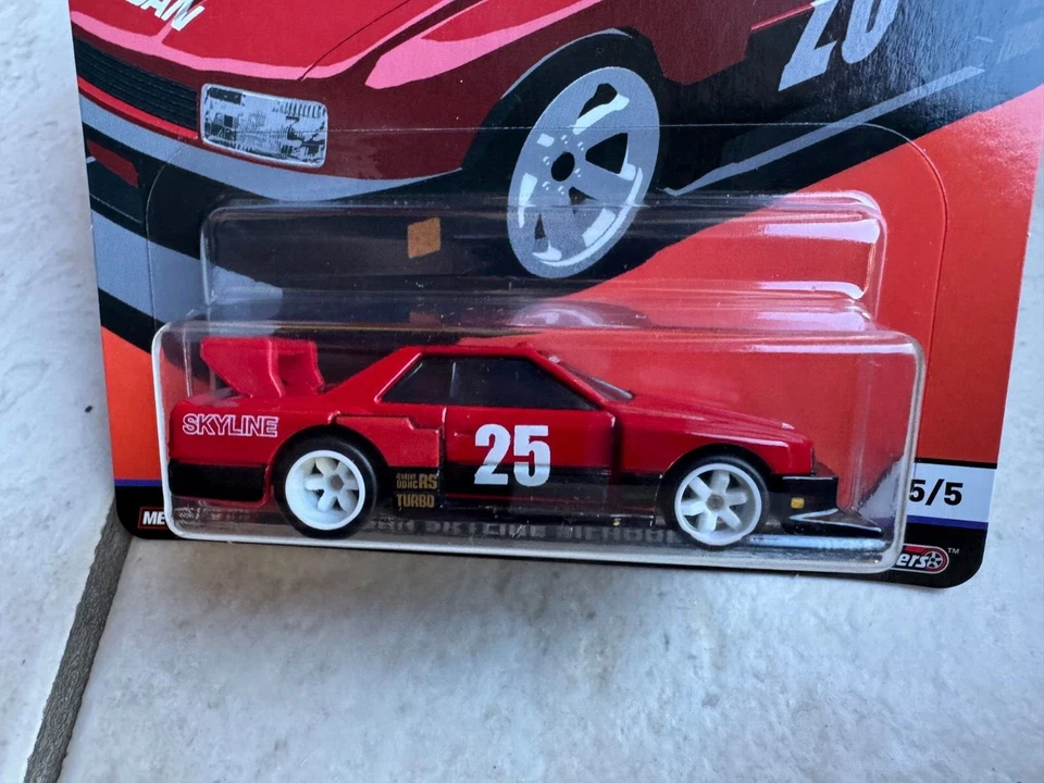 HOT WHEELS 2018 CAR CULTURE SILHOUETTES NISSAN SKYLINE SILHOUETTE ROUGE - Photo 2/4