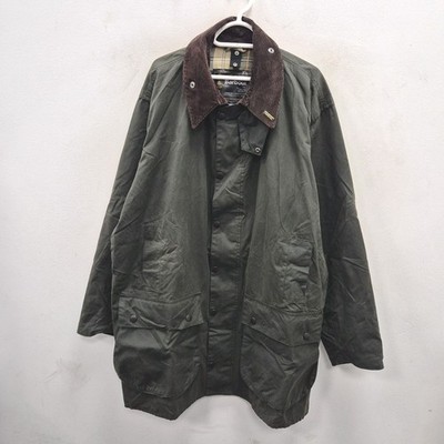 Barbour Vintage Border Wax Waterproof Country Country Regenjacke Mantel Gr. C 50