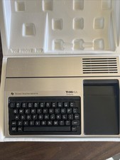 Vintage Texas Instruments TI-99/4A Computer W/box