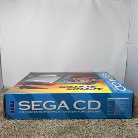 Sega CD  Model 2 Action System CIB Complete in Box with Tomcat Alley Excellent
