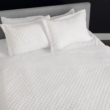 Jennifer Adams Home Solana Diamond 3-piece Quilted Blanket Set - King/Cal King