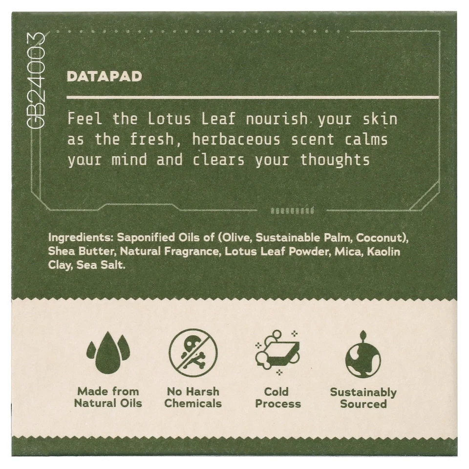 Dr. Squatch x Star Wars Limited Edition Soap Bar 5 Oz Wisdom Wash Yoda - Image 3 of 4