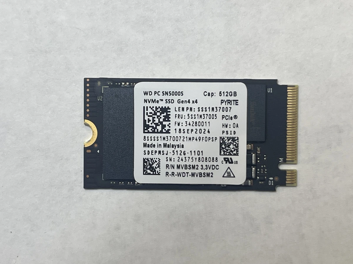 Lenovo 512 GB Internal Solid-State Drives for sale | eBay