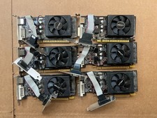 LOT OF 6 PNY GEFORCE 1024MB VCGGT610XPB 64-BIT DDR3 HDCP GRAPHICS VIDEO CARD