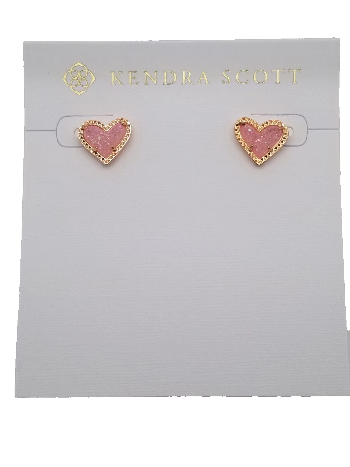 Moda Ouro Rosa Kendra Scott Stud Brincos