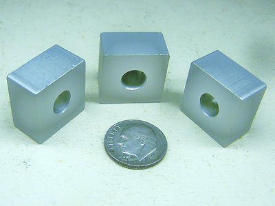 3   DIGITAL COMPUTER 88255 A .437 3 NEW SPECIAL SPACER ALUM .75'' SQ .437'' W .281