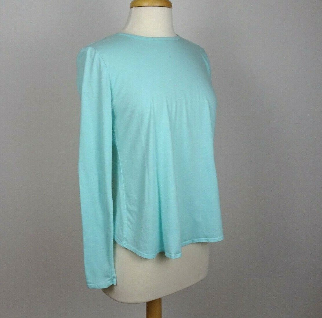 Fabletics Millie Split Back Athletic Tee Top Mint… - image 4
