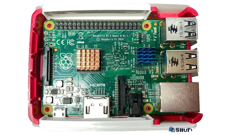 Raspberry Pi 2 Model B V1.1 Quad Core Mini PC – 1GB RAM – DIY Projects Tested - Image 4 of 4