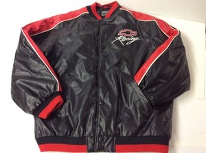 chevrolet jacket red